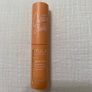 Tula glow hour
brightening & neutralizing eye balm